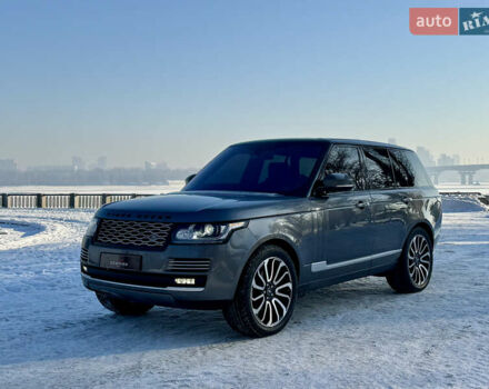 Сірий Ленд Ровер Рендж Ровер, об'ємом двигуна 4.37 л та пробігом 124 тис. км за 37999 $, фото 2 на Automoto.ua