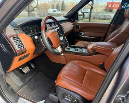 Серый Ленд Ровер Рендж Ровер, объемом двигателя 4.4 л и пробегом 125 тыс. км за 37900 $, фото 38 на Automoto.ua