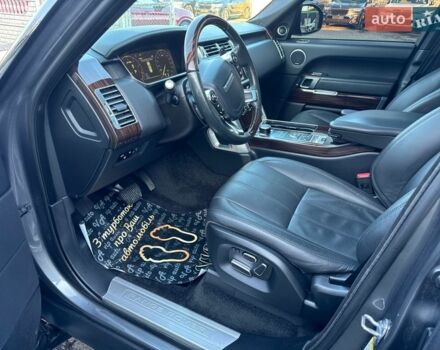 Сірий Ленд Ровер Рендж Ровер, об'ємом двигуна 3 л та пробігом 83 тис. км за 36900 $, фото 116 на Automoto.ua