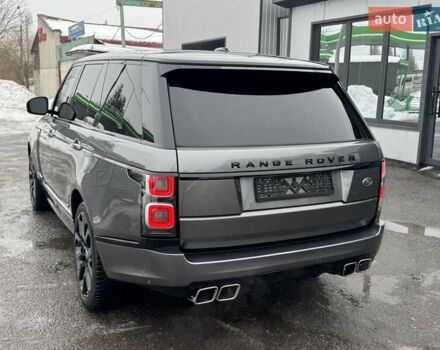 Серый Ленд Ровер Рендж Ровер, объемом двигателя 3 л и пробегом 83 тыс. км за 36900 $, фото 97 на Automoto.ua