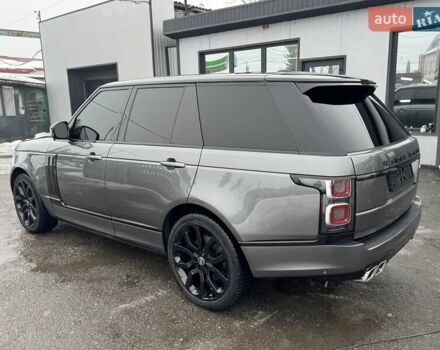 Серый Ленд Ровер Рендж Ровер, объемом двигателя 3 л и пробегом 83 тыс. км за 36900 $, фото 110 на Automoto.ua