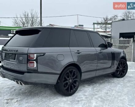 Серый Ленд Ровер Рендж Ровер, объемом двигателя 3 л и пробегом 83 тыс. км за 36900 $, фото 13 на Automoto.ua