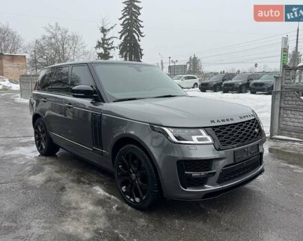 Серый Ленд Ровер Рендж Ровер, объемом двигателя 3 л и пробегом 83 тыс. км за 36900 $, фото 131 на Automoto.ua