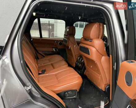 Сірий Ленд Ровер Рендж Ровер, об'ємом двигуна 4.37 л та пробігом 125 тис. км за 40999 $, фото 25 на Automoto.ua