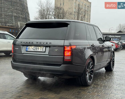 Серый Ленд Ровер Рендж Ровер, объемом двигателя 5 л и пробегом 125 тыс. км за 56000 $, фото 26 на Automoto.ua