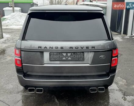 Серый Ленд Ровер Рендж Ровер, объемом двигателя 3 л и пробегом 83 тыс. км за 36900 $, фото 96 на Automoto.ua