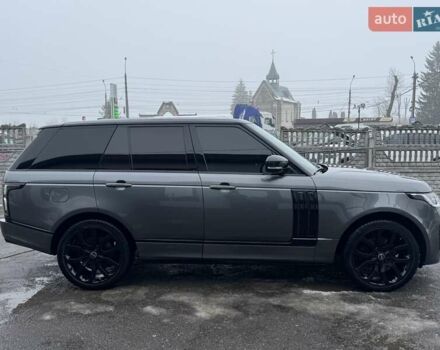 Серый Ленд Ровер Рендж Ровер, объемом двигателя 3 л и пробегом 83 тыс. км за 36900 $, фото 122 на Automoto.ua