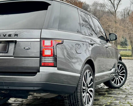 Сірий Ленд Ровер Рендж Ровер, об'ємом двигуна 4.37 л та пробігом 124 тис. км за 38999 $, фото 155 на Automoto.ua