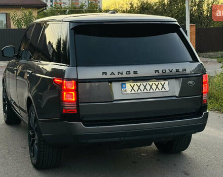 Ленд Ровер Рендж Ровер 2015 в Житомире на Automoto.ua Серый Ленд Ровер Рендж Ровер, объемом двигателя 3 л и пробегом 215 тыс. км за 28200 $, фото 5 на Automoto.ua