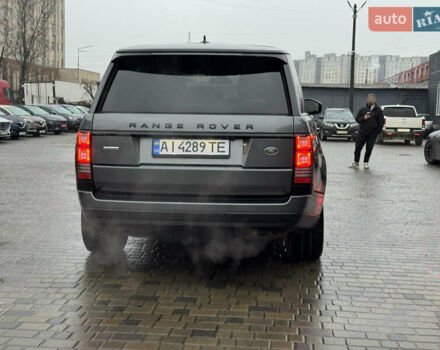 Серый Ленд Ровер Рендж Ровер, объемом двигателя 5 л и пробегом 125 тыс. км за 56000 $, фото 27 на Automoto.ua