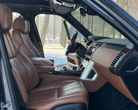 Сірий Ленд Ровер Рендж Ровер, об'ємом двигуна 4.37 л та пробігом 124 тис. км за 37999 $, фото 18 на Automoto.ua