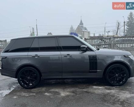 Серый Ленд Ровер Рендж Ровер, объемом двигателя 3 л и пробегом 83 тыс. км за 36900 $, фото 121 на Automoto.ua