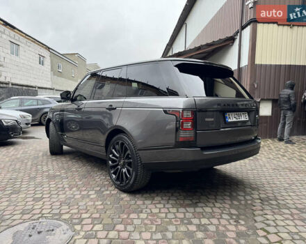 Серый Ленд Ровер Рендж Ровер, объемом двигателя 5 л и пробегом 125 тыс. км за 56000 $, фото 3 на Automoto.ua