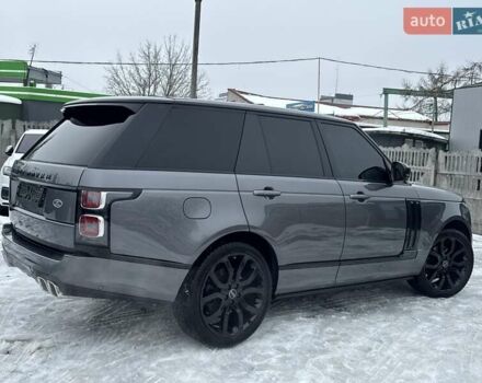 Серый Ленд Ровер Рендж Ровер, объемом двигателя 3 л и пробегом 83 тыс. км за 36900 $, фото 12 на Automoto.ua