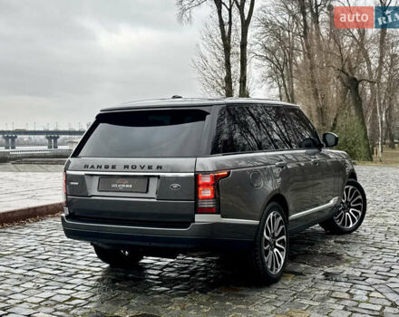 Сірий Ленд Ровер Рендж Ровер, об'ємом двигуна 4.37 л та пробігом 124 тис. км за 38999 $, фото 70 на Automoto.ua