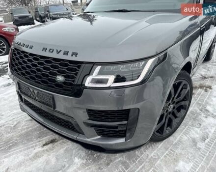 Серый Ленд Ровер Рендж Ровер, объемом двигателя 3 л и пробегом 83 тыс. км за 36900 $, фото 7 на Automoto.ua