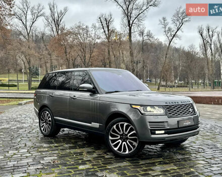 Сірий Ленд Ровер Рендж Ровер, об'ємом двигуна 4.37 л та пробігом 124 тис. км за 38999 $, фото 59 на Automoto.ua