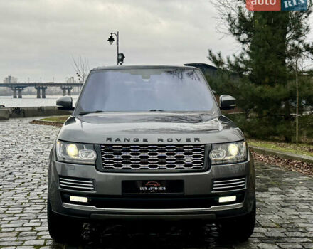 Сірий Ленд Ровер Рендж Ровер, об'ємом двигуна 4.37 л та пробігом 124 тис. км за 38999 $, фото 1 на Automoto.ua
