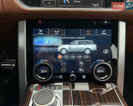 Сірий Ленд Ровер Рендж Ровер, об'ємом двигуна 4.37 л та пробігом 125 тис. км за 40999 $, фото 47 на Automoto.ua