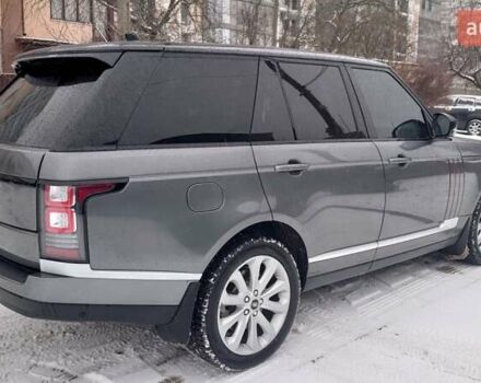 Серый Ленд Ровер Рендж Ровер, объемом двигателя 2.99 л и пробегом 245 тыс. км за 36000 $, фото 7 на Automoto.ua
