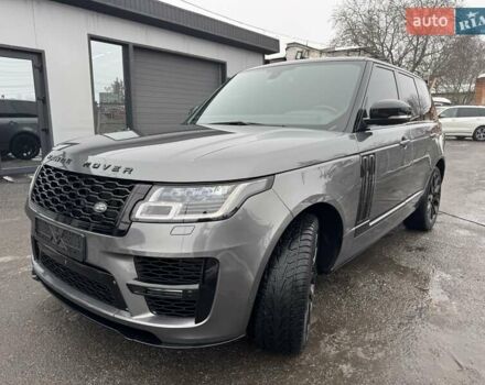 Серый Ленд Ровер Рендж Ровер, объемом двигателя 3 л и пробегом 83 тыс. км за 36900 $, фото 56 на Automoto.ua