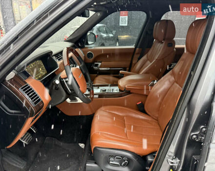 Сірий Ленд Ровер Рендж Ровер, об'ємом двигуна 4.37 л та пробігом 125 тис. км за 40999 $, фото 37 на Automoto.ua