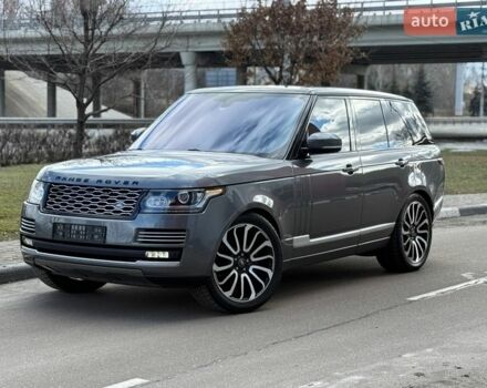Серый Ленд Ровер Рендж Ровер, объемом двигателя 4.4 л и пробегом 125 тыс. км за 37900 $, фото 2 на Automoto.ua