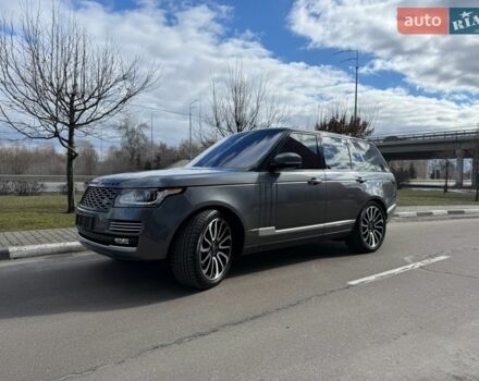 Серый Ленд Ровер Рендж Ровер, объемом двигателя 4.4 л и пробегом 125 тыс. км за 37900 $, фото 8 на Automoto.ua