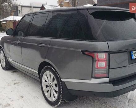 Серый Ленд Ровер Рендж Ровер, объемом двигателя 2.99 л и пробегом 245 тыс. км за 36000 $, фото 11 на Automoto.ua
