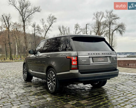 Сірий Ленд Ровер Рендж Ровер, об'ємом двигуна 4.37 л та пробігом 124 тис. км за 38999 $, фото 5 на Automoto.ua