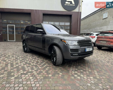 Серый Ленд Ровер Рендж Ровер, объемом двигателя 5 л и пробегом 125 тыс. км за 56000 $, фото 6 на Automoto.ua