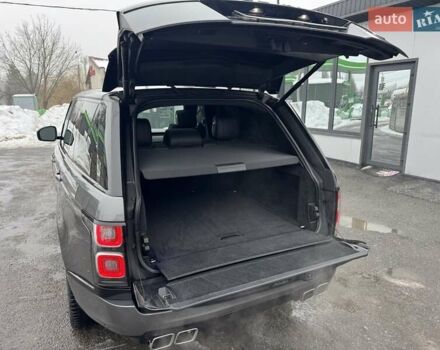 Серый Ленд Ровер Рендж Ровер, объемом двигателя 3 л и пробегом 83 тыс. км за 36900 $, фото 59 на Automoto.ua