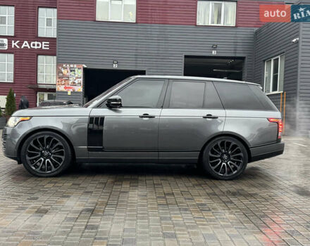 Серый Ленд Ровер Рендж Ровер, объемом двигателя 5 л и пробегом 125 тыс. км за 56000 $, фото 35 на Automoto.ua