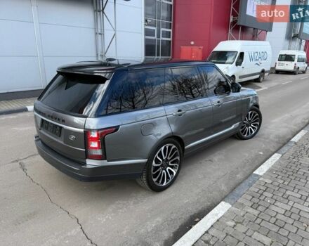 Серый Ленд Ровер Рендж Ровер, объемом двигателя 4.4 л и пробегом 125 тыс. км за 37900 $, фото 11 на Automoto.ua