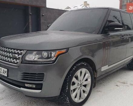 Серый Ленд Ровер Рендж Ровер, объемом двигателя 2.99 л и пробегом 245 тыс. км за 36000 $, фото 6 на Automoto.ua