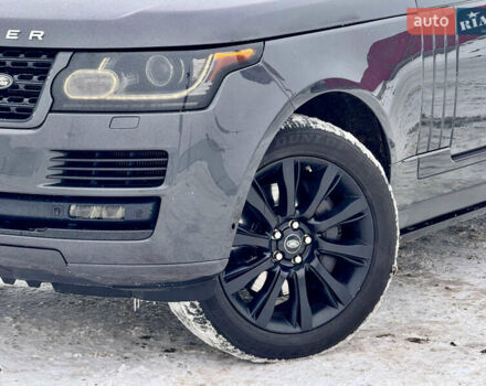 Сірий Ленд Ровер Рендж Ровер, об'ємом двигуна 5 л та пробігом 117 тис. км за 33300 $, фото 8 на Automoto.ua