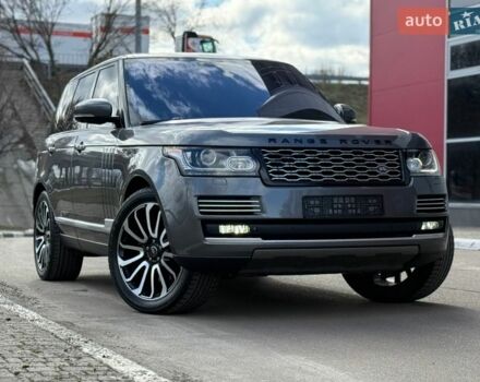 Серый Ленд Ровер Рендж Ровер, объемом двигателя 4.4 л и пробегом 125 тыс. км за 37900 $, фото 5 на Automoto.ua