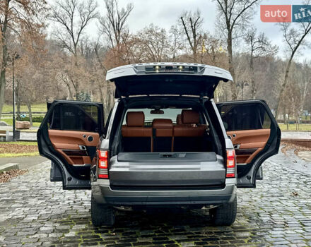 Сірий Ленд Ровер Рендж Ровер, об'ємом двигуна 4.37 л та пробігом 124 тис. км за 38999 $, фото 84 на Automoto.ua
