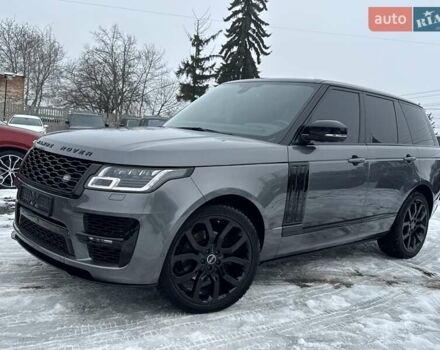 Серый Ленд Ровер Рендж Ровер, объемом двигателя 3 л и пробегом 83 тыс. км за 36900 $, фото 14 на Automoto.ua