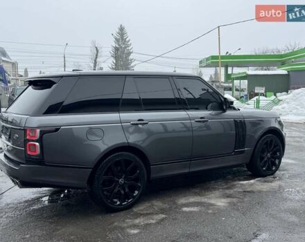 Серый Ленд Ровер Рендж Ровер, объемом двигателя 3 л и пробегом 83 тыс. км за 36900 $, фото 88 на Automoto.ua
