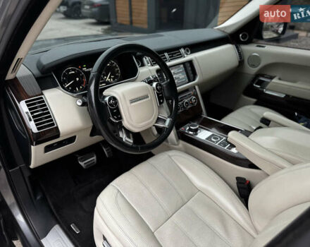 Серый Ленд Ровер Рендж Ровер, объемом двигателя 3 л и пробегом 213 тыс. км за 29999 $, фото 27 на Automoto.ua