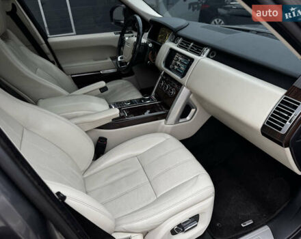 Серый Ленд Ровер Рендж Ровер, объемом двигателя 3 л и пробегом 213 тыс. км за 29999 $, фото 63 на Automoto.ua