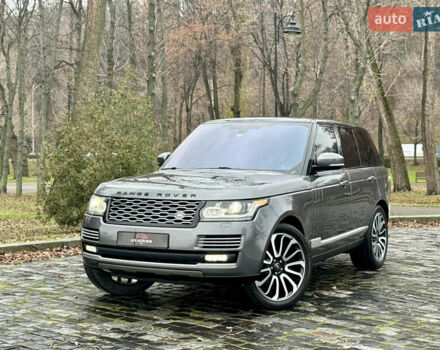 Сірий Ленд Ровер Рендж Ровер, об'ємом двигуна 4.37 л та пробігом 124 тис. км за 38999 $, фото 80 на Automoto.ua