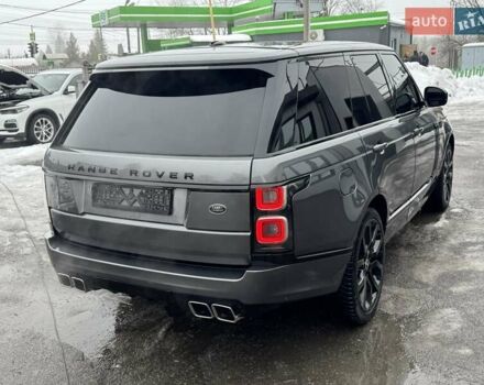 Серый Ленд Ровер Рендж Ровер, объемом двигателя 3 л и пробегом 83 тыс. км за 36900 $, фото 89 на Automoto.ua