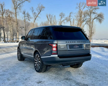 Сірий Ленд Ровер Рендж Ровер, об'ємом двигуна 4.37 л та пробігом 124 тис. км за 37999 $, фото 7 на Automoto.ua