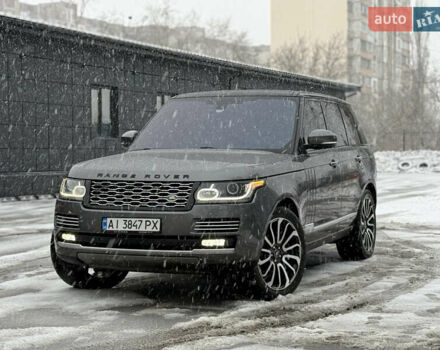 Сірий Ленд Ровер Рендж Ровер, об'ємом двигуна 4.37 л та пробігом 125 тис. км за 40999 $, фото 16 на Automoto.ua