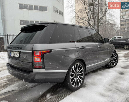 Сірий Ленд Ровер Рендж Ровер, об'ємом двигуна 4.37 л та пробігом 125 тис. км за 40999 $, фото 7 на Automoto.ua