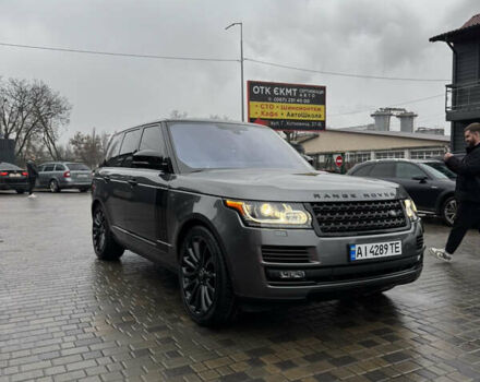 Серый Ленд Ровер Рендж Ровер, объемом двигателя 5 л и пробегом 125 тыс. км за 56000 $, фото 25 на Automoto.ua