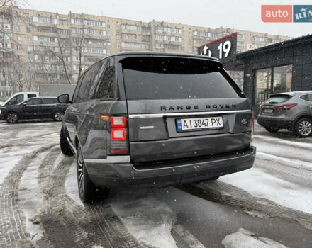 Сірий Ленд Ровер Рендж Ровер, об'ємом двигуна 4.37 л та пробігом 125 тис. км за 40999 $, фото 6 на Automoto.ua