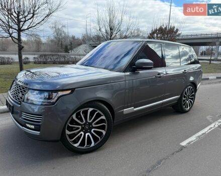 Серый Ленд Ровер Рендж Ровер, объемом двигателя 4.4 л и пробегом 125 тыс. км за 37900 $, фото 6 на Automoto.ua